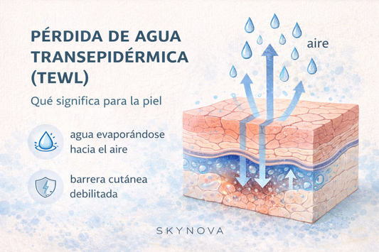 Pérdida de agua transepidérmica (TEWL)
