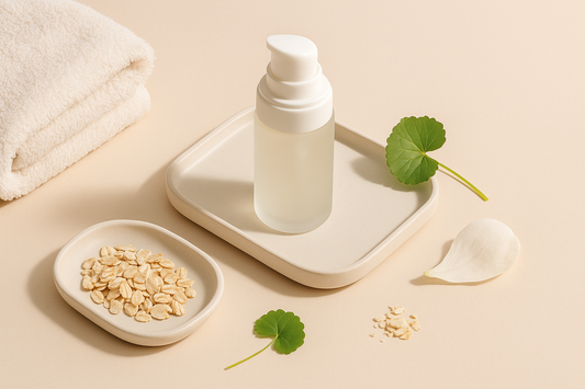 Rutina vegana para piel sensible: calma, equilibrio y protección